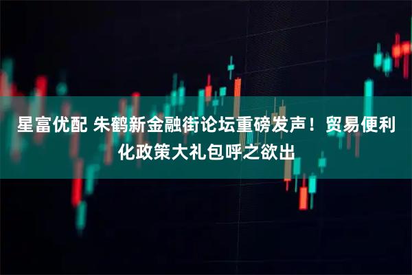 星富優配 朱鶴新金融街論壇重磅發聲！貿易便利化政策大禮包呼之欲出