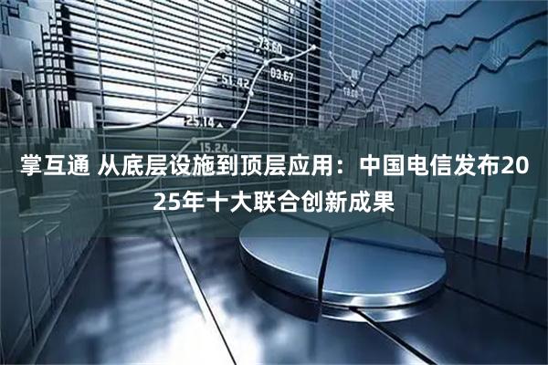 掌互通 從底層設施到頂層應用：中國電信發布2025年十大聯合創新成果